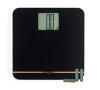 Salter Max Digital Bathroom Scale ? Supersize LCD Display, 250 kg/550 lbs, Large Platform, Easy Read LCD Display, Carpet Feet & Batteries Included,