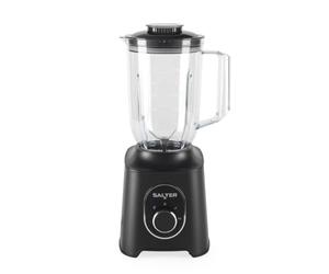 Salter MaxiBlend Table Blender 1000W With 1.5L Jug | 2 Speed Settings Plus Pulse, 4-Wing Stainless Steel Blades, Detachable Plastic Jug, Smoothies Shakes Soups Sauces