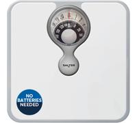 Salter 484 WHDR Mechanical Bathroom Scale - Premium Body Weight Scale, White