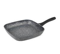 Salter Griddle Pan Non-Stick 28cm Megastone Collection Forged Aluminium Silver