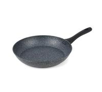 Salter Megastone 30 cm Frying Pan - 10 x Tougher Non-Stick, Long Lasting Forged Aluminium, Induction Compatible, PFOA-Free, Omelette Fry Pan, Dishwasher Safe, Metal Utensil Safe