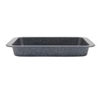 Salter Megastone Roasting Tray -36cm Non-Stick Rectangular Roasting Pan, Durable Carbon Steel, Vegetable & Meat Roasting Tray, Oven Safe Up to 220°C, High-Edge Oven Tray, PFOA-Free, Easy Clean