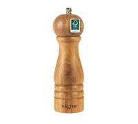 Salter Olea Manual Salt and Pepper Mill, Wooden, Adjustable Grind