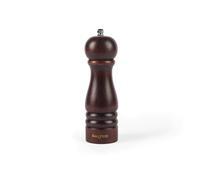 Salter Olea Salt & Pepper Grinder - Single FSC®-Certified Wooden Seasoning Mill, Adjustable Grind Coarse to Fine, Ceramic Mechanism, Manual Grinding, Salt Crystals or Peppercorns, Dark Beechwood