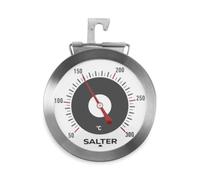 Salter Oven Thermometer, 50-300°C Dial Temperature Gauge | Stainless Steel Body, Hang Or Stand On Oven Shelf, Adjustable Viewing Angle, Bold Easy Read Display, Analogue