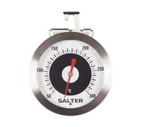 Salter Oven Thermometer - Stainless Steel Dial, Food Baking, Temperature Gauge 50 - 300C, For Home/Kitchen, Hang or Stand in Oven, Instant Read, Adj