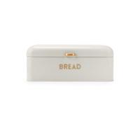 Salter Pebble Bread Bin Pastry & Bagel Steel Brass Lettering Easy Clean