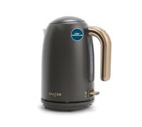 Salter Pebble Electric Kettle, 1.7 L, 3 kW Fast Boil, Grey/Gold