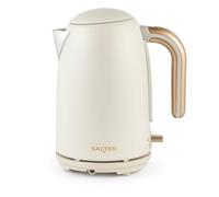 Salter Pebble Electric Kettle, 1.7 L, 3 kW Fast Boil, Stone