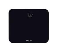 Salter Phantom Bathroom Scale, Digital, 180 Kg, Hidden LED Display | Toughened safety glass platform, Metric and imperial units, Step-on activation, Clip-on carpet feet, Batteries included