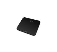 Salter Phantom Bathroom Scales, White LED Digital Electronic Scale for Precise Weighing, Super Clear Toughened Glass Platform, Step-On for Instan