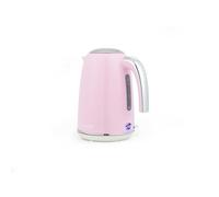 Salter Pink Retro Electric Kettle 1.7 L, Rapid Boil 3000 W | 360° Swivel Base, Cordless Design, Removable Limescale Filter, Water Level Window, Strix Controller, Auto Shut-Off