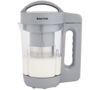 Salter EK5258 Plant Milk Maker - Nutrient-Rich Plant & Dairy-Free, 1.6L Vegan Nut Milk Machine, One Touch Oat, Hazelnut, Coconut, Almond Milk, Transparent Design, Tritan BPA Free Plastic, Self Clean