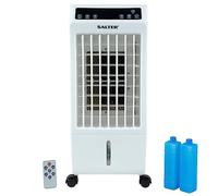 Salter Pure Air Cooler - Portable Cooling Fan with Digital Display, Air Purifier for Cooling, Humidifying and Purifying, Remote Control, Multi-mode Settings, Ideal for Home & Office