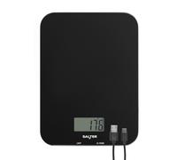 Salter Rechargeable Usb Kitchen Scale Black