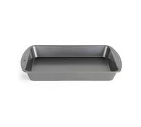 Salter Recycled 38 cm Roasting Tray - 100% Recycled Carbon Steel Bakeware, Non-Stick Roaster, Easy-Clean Surface, Oven-Safe to 220°C, Deep Baking Tray, Sunday Roasts, Vegetables, Tray Bake, Tall Sides