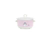 Salter Retro 3.5L Slow Cooker 3 Heat SettingsKeep Warm for Family Cooking Pink