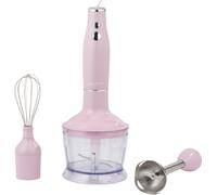 Salter Retro 3 in 1 Hand Blender - Pink, Pink