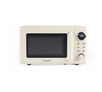 Salter Retro Cream Digital Microwave - 20L, 8 Presets, LED Display, 800W