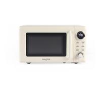 Salter Retro Digital Microwave, 20L, 800W, Cream
