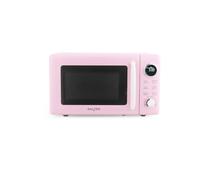 Salter Retro Digital Microwave, 20L, Pink