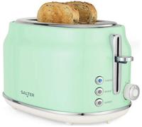 Salter Retro EK6724GRN 2-Slice Toaster - Green, Green