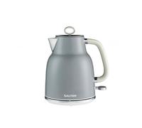 Salter Retro Kettle 1.7 L Grey/Cream, 3 kW Rapid Boil