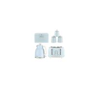 Salter Retro Kettle, Toaster, Canister and Bread Bin Set 4 Slice Wide Slots Blue