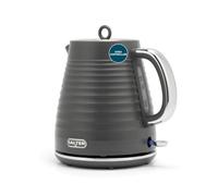 Salter Ripple Electric Kettle 1.7L 3kW Rapid Boil Ripple Grey