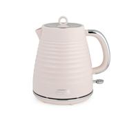 Salter Ripple Rapid Boil Kettle - Electric 1.7L Water Boiler, 360º Swivel Base, Removable Limescale Filter for Purer Quality, Auto Shut-Off, 0.75m
