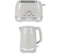 SALTER Rise COMBO-9071 Jug Kettle & 2-Slice Toaster Bundle - Grey, Silver/Grey