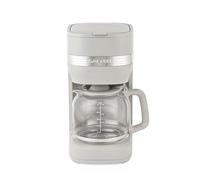 Salter Rise Drip Coffee Machine - Instant Filter Coffee Maker, 1.5L Glass Carafe, Water Level Indicator, Measuring Spoon, Compatible with Ground, Espresso, Keep Warm, Auto-Shut Off, 900W, Taupe