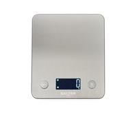 Salter Salter Balance Smart Kitchen Scale, 5 Kg Bluetooth App | Stainless Steel Platform, Add And Weigh Tare Function, Dry And Liquid Measuring, Calorie And Macro Tracking In App