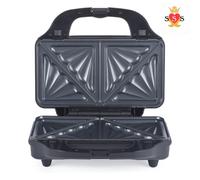 Salter Sandwich Toaster - Non-Stick, Deep Fill Toastie Maker, Cook 2 Toasted San