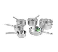 Salter Signature Stainless Steel Cookware Set, 6 Piece, Induction