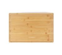 Salter Simply Prep Bamboo Chopping Board - 100% FSC® Certified Wooden Cutting Board with Juice Groove, Protects Kitchen Worktops, Strong & Durable, Ideal for Food Prep & Serving, L45 x W30 x D2cm