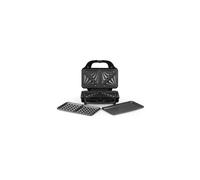 Salter Snack Maker 3-in-1 Sandwich Toaster Waffle Maker Grill Panini Press 900W