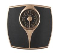 Salter 148 GFEU16 Speedo Dial Mechanical Bathroom Scale - Body Weight Scale with Oversized Dial, Fitness Scale with 136KG Capacity, No Batteries Required, Large Platform, Measures in KG/ST/LBS, Gold