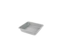 Salter Square Baking Brownie Pan Non-Stick 23cm Marblestone Carbon Steel Grey