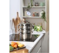 Salter Timeless 18Cm Steamer Black