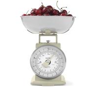 Salter Timeless Mechanical Kitchen Scale, 5 Kg Analogue Dial, Cream