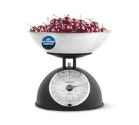 Salter Timeless Mechanical Kitchen Scale - 5kg, Retro Design, 2L Bowl, Black