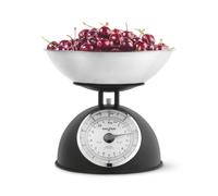 Salter Timeless Mechanical Kitchen Scale - 5kg, Retro Design, 2L Bowl, Black