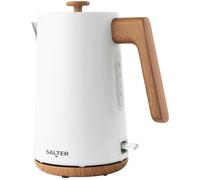 SALTER Toronto EK5822 Jug Kettle - White, White,Brown