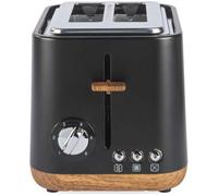Salter Toronto EK6722WBLK 2-Slice Toaster - Black, Black