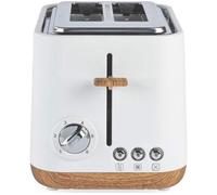 Salter Toronto EK6722WWHT 2-Slice Toaster - White, White