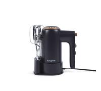Salter Toronto Hand Mixer, 300 W, 5 Speed Settings, Turbo Function | Easy-Store Base For Compact Storage, 2 Beaters And 2 Dough Hooks Included, Corded Electric With 1 m Cord, 3-Year Guarantee