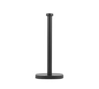 Salter Kuro Kitchen Roll Holder - Freestanding Paper Towel Holder, Countertop Stand, Worktop Organiser Storage Rack for Standard Kitchen Rolls, Classic Design, Carbon Steel, Black