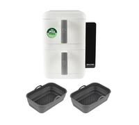 Salter VertiCook Air Fryer 9L, 2 Drawer Vertical Digital With 2x4.5L
