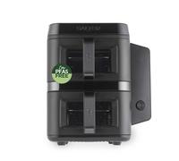 Salter VertiCook View Air Fryer - Vertical Dual Drawer Air Fryer, Cook Over 4 Levels, 9L Capacity Over 2 x 4.5L Cooking Baskets, Space Saving Design, 12 Cooking Functions With Sync & Match, PFAS-Free